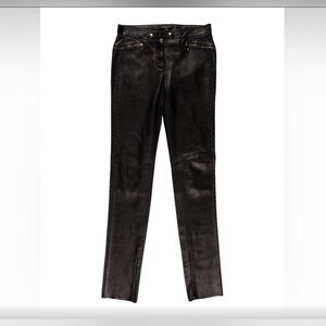 Roberto Cavalli Soft Leather Pants - Size XS